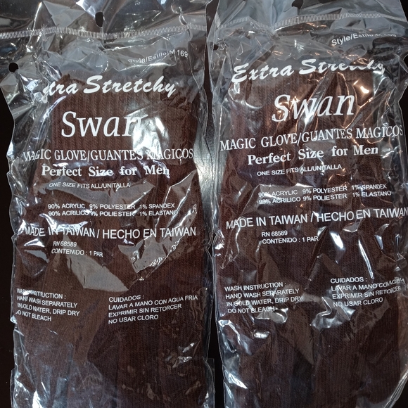 Extra Stretchy Swan Magic Gloves / Guantes Magicos - Picture 2 of 3